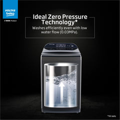 Voltas Beko, A Tata Product 11 Kg 5 Star Fully-Automatic Top Loading Washing Machine (WTL1106UEAH / OBS3060, Dark Grey, Inbuilt Heater)