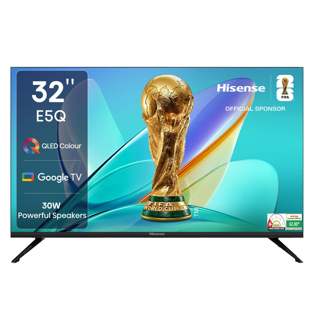 Hisense 80 cm (32 inches) E5Q Series HD Ready Smart QLED Google TV
