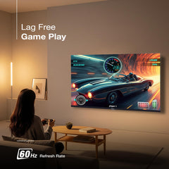 SANSUI 109cm (43) Full HD Collita Smart TV with IPS Panel, Dolby Audio, Surround Sound, 60Hz Refresh Rate, Coolink JSW43CSFHD (Black)