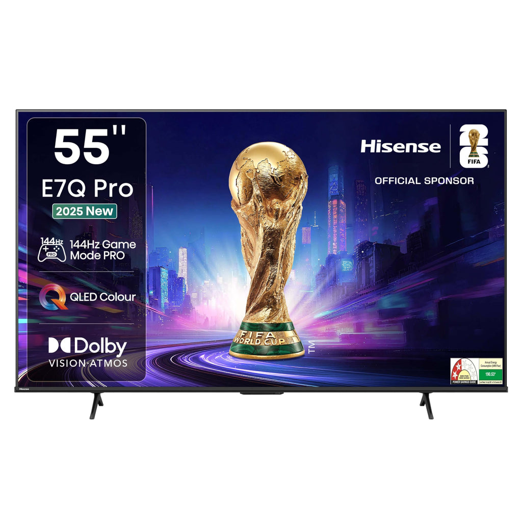 Hisense 139 cm (55 inches) E7Q PRO Series 4K Ultra HD Smart QLED
