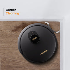 Eureka Forbes SmartClean Auto Bin Turbo, 7000Pa HyperSuction Robotic Vacuum Cleaner (40 Days Hands-Free Cleaning) | LiDAR 3.0 & Quick Home Mapping | Wet Mopping | 3-Hour Run Time | Smart App Control