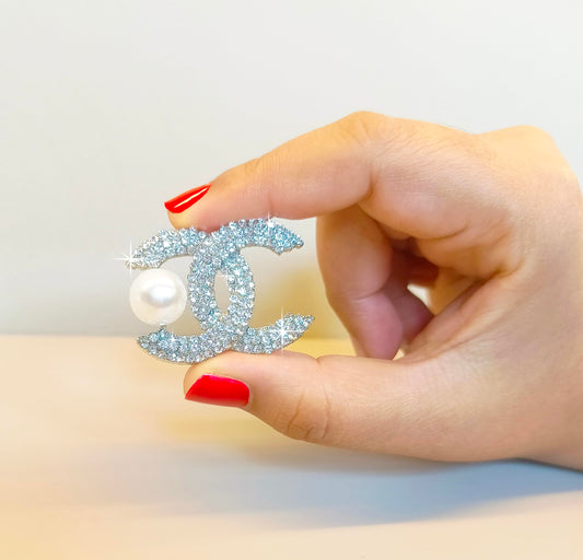 SYGA Brooch Pin Fashion Crystal Rhinestone Jewellery Pin Vintage Accessories Decoration Clothing Bouquet Brooches for Women Girl- S52