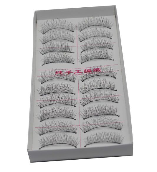 SYGA 10 Pair Eye Lashes for Women and Girls Groom Your Eye with False Eye Lash and Look Authentic in Party, Wedding, Anniversary, Office Meetings and Many More (215#)