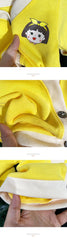 MOMISY Baby Boy & Girls Sweater Jacket Front Open Cardigan (3 to 4 Years, Yellow)