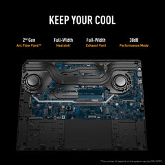 ASUS TUF A16,AMD Ryzen 9 8940HX, Gaming Laptop(RTX 5070-8GB/115W TGP/16GB/1TB /2.5K QHD+/16"/165Hz/90WHrs/Windows 11/M365 Basic (1Year)*/Office Home 2024/Jaeger Gray/2.2 Kg) FA608PP-QT014WS