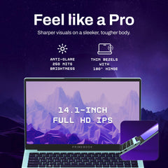 Primebook 2 Pro 2025 (New Launch) | 8GB RAM, 128GB UFS Storage | 14.1-Inch FHD IPS Display | 14 Hours Battery | MediaTek Helio G99 | Android 15 (PrimeOS 3.0) | Backlit Keyboard | in-Built AI (Aqua)
