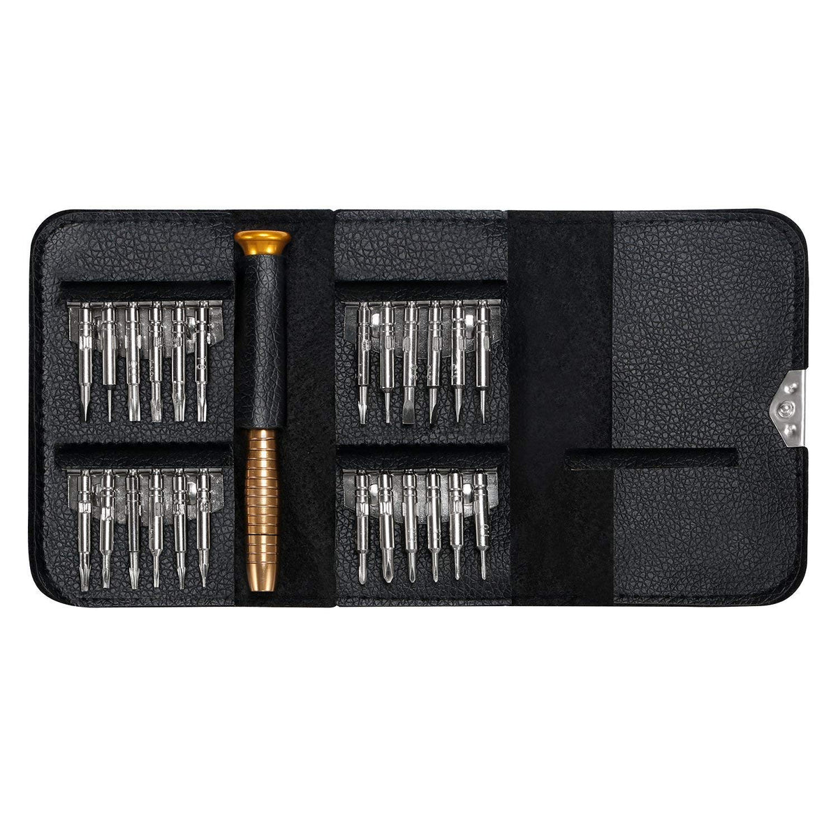 SYGA 25 in 1 Precision Screwdriver Set,Mini Repair Tool Kit for PC, Glasses, Mobile Phone, Laptop, Watch, Drone with Case
