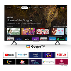 TCL 139 cm (55 inches) 4K Ultra HD Smart QD-Mini LED Google TV 55C6K