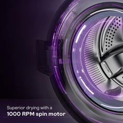 Godrej 6 Kg Eco-Wash With Steam Wash Fully-Automatic Front Load Washing Machine (2024 Model, WFEON ARG 6010 5.0, Silver Stream)