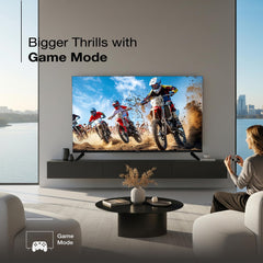SANSUI 80cm (32) HD Ready Google TV with IPS Panel, HDR10, Dolby Audio, Surround Sound, Game Mode, 60Hz Refresh Rate JSW32HG5 (Black)