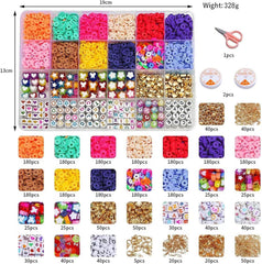 SYGA Beads for Kids Crafts Children's Jewelry Making Kit DIY Bracelets Necklace Hairband and Rings Craft Kits Birthday for 4, 5, 6, 7-Year-Old Little Girls-Multicolor (DIYBeadsSet-31)