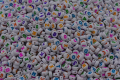 SYGA Beads for Kids Crafts Children's Jewelry Making Kit DIY Bracelets Necklace Hairband and Rings Craft Kits Birthday for 4, 5, 6, 7-Year-Old Little Girls-Multicolor (Design-1)