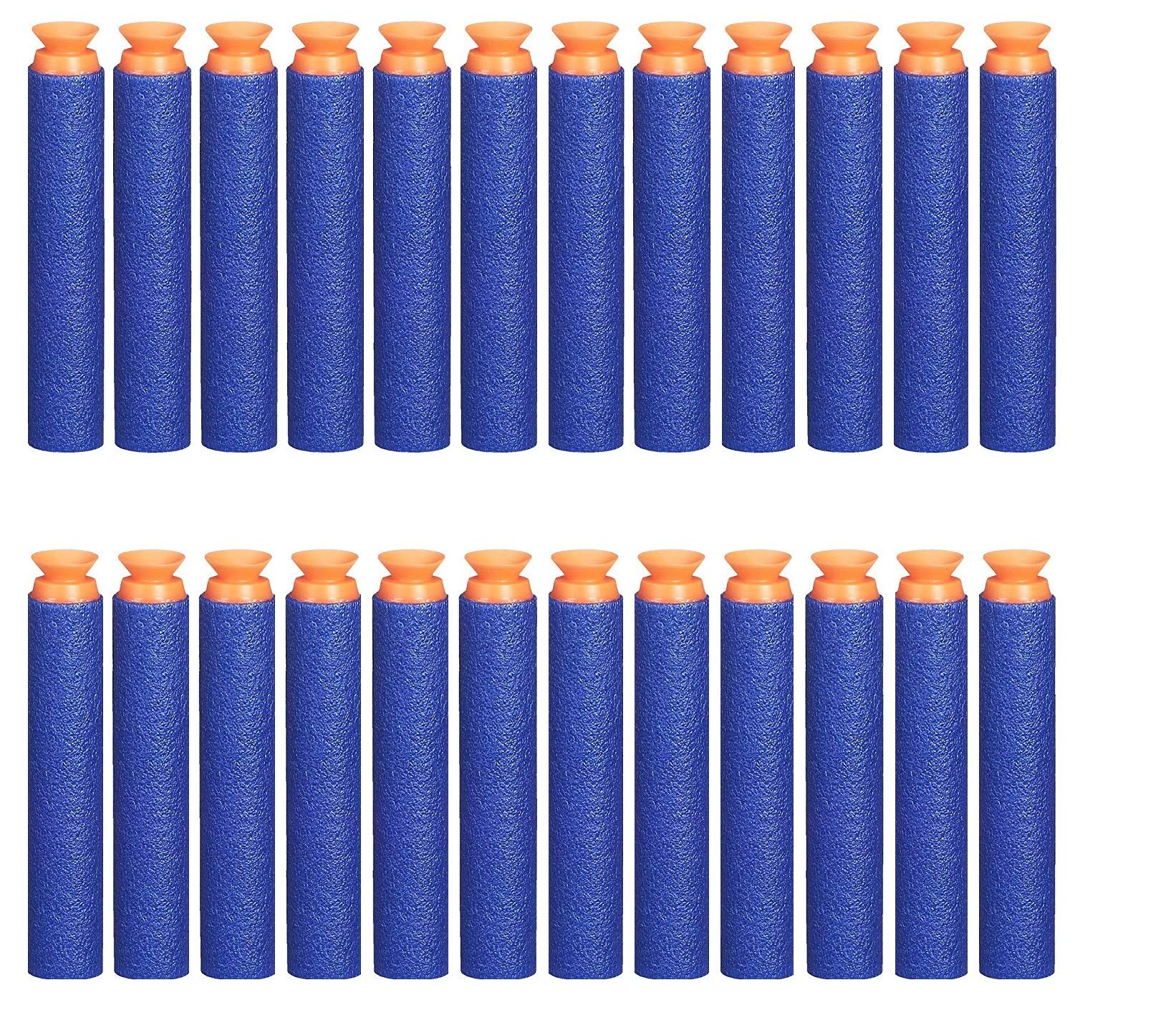 SYGA Plastic Bullet Foam Suction Dart for Nerf N-Strike Elite Guns_Plastic foam_Multicolour_100 Pieces