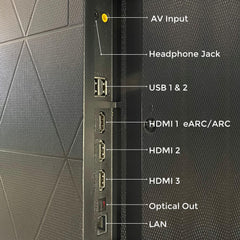 Vu 164cm (65 inches) Masterpiece Frame Series 4K QLED TV 65MASTERPIECE (Armani Gold)