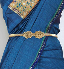 SYGA Women Metal Chain Angle Wings Buckle Stretchy Skinny Belt, Gold(Fits Waist Size 26-36)