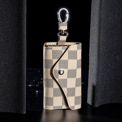 SYGA Car Key Bag Creative Style Car Zipper Fashion Protective Case for Men and Women(CHEX-White-Style-4)