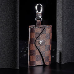 SYGA Car Key Bag Creative Style Car Zipper Fashion Protective Case for Men and Women(VCHEX-Brown-Style-1)