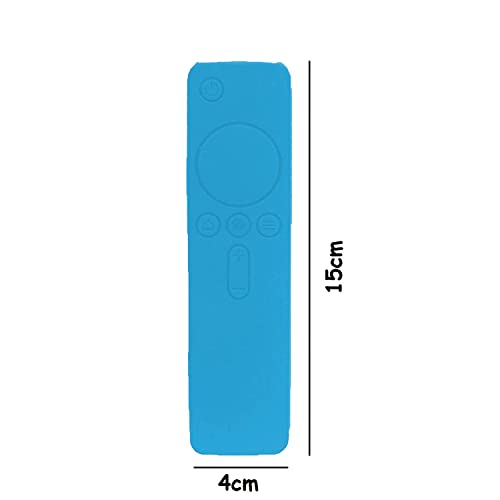 SYGA Anti Slip Silicone Protective Case/Cover or Xiaomi Mi TV Box Remote Controller Cover (for MI Xiaomi TV Box 3 3c 3s 3pro), Sky Blue