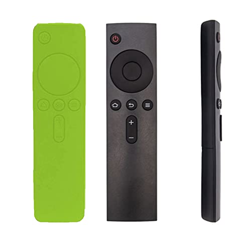 SYGA Anti Slip Silicone Protective Case/Cover or Xiaomi Mi TV Box Remote Controller Cover (for MI Xiaomi TV Box 3 3c 3s 3pro), Green