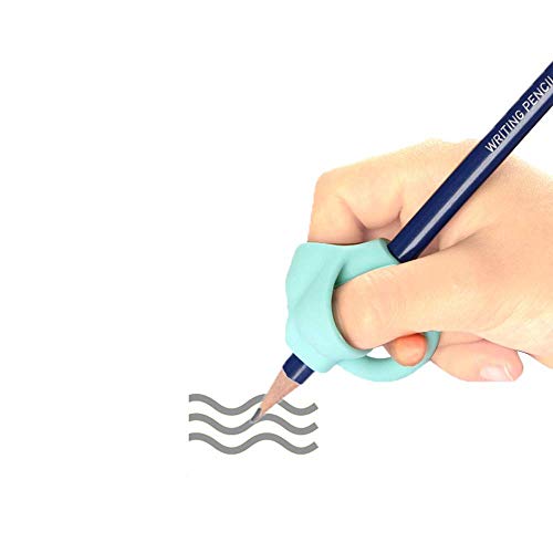 SYGA 3 Pcs Pencil Grips for Kids Handwriting, Children Pencil Holder Pen Writing Aid Grip Posture Correction Tool