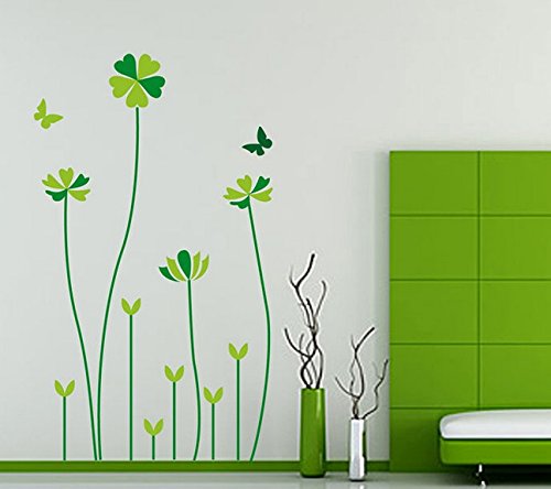 PVC Vinyl Green Nature Wall Stickers, Packaging Size: Cyndrical,  Size/Dimension: 120 Cm X 296 Cm,Green at Rs 70/piece in Ghaziabad