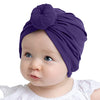 SYGA Unisex Cotton Turban Hat (Pack Of 1) (TurbonHeadWrap_Violet_Violet_S)