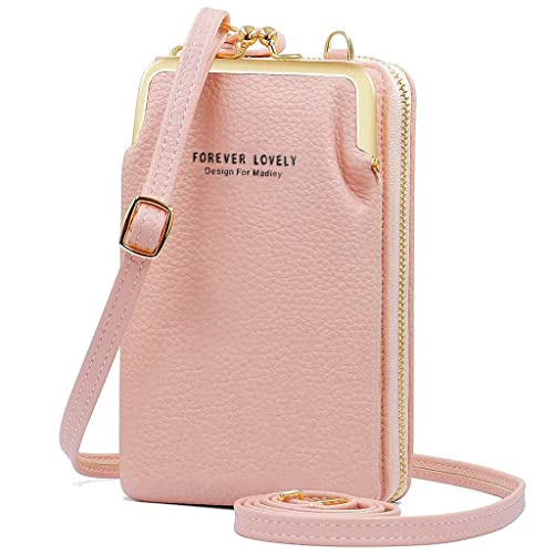 Small Crossbody Bag Cell Phone Purse Wallet for Women PU Leather