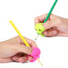 SYGA 3 Pcs Pencil Grips for Kids Handwriting, Children Pencil Holder Pen Writing Aid Grip Posture Correction Tool