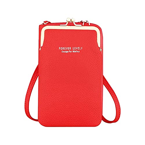 Small Crossbody Phone Bag for Women, PU Leather Cross Body Cell Phone Purse  Wallet Card Holder Mini Shoulder Bags Ladies Handbags with Long  Strap(Brown) - Walmart.com
