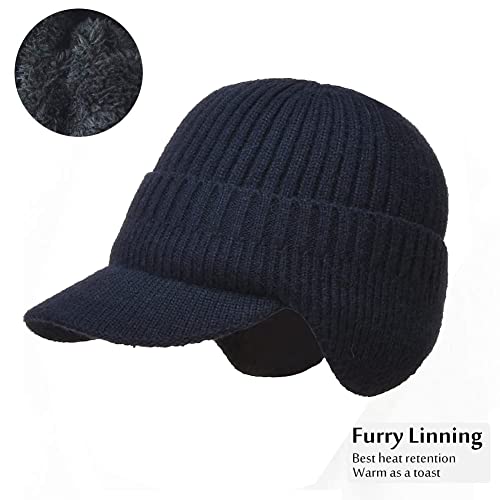 Men's fleece cheap baseball cap