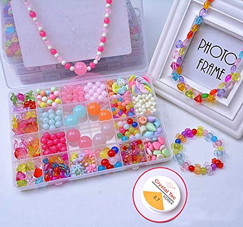 Kids DIY Bracelet Kit, Make 6+ Bracelets | Beaded bracelets diy, Bracelet  kits, Diy bracelets kit