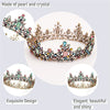 SYGA Bridal Princess Girl Tiara and Rhinestone Crown Headband Hair Accessories for Women Wedding Ceremony Party (Multicolor)